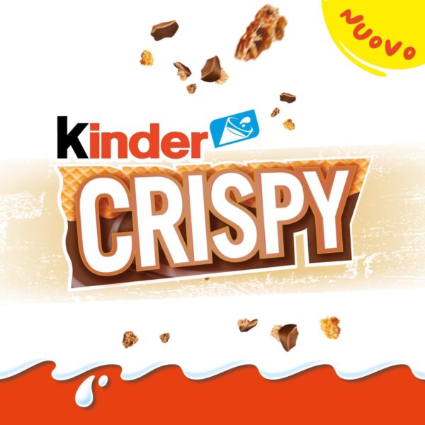 Kinder Crispy Wafer con Cioccolato al Latte Box 14x34g - immagine 5