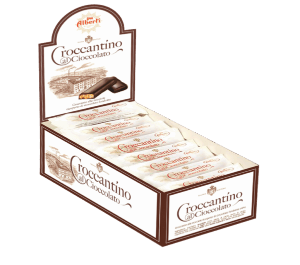 Strega Alberti Croccantini Nocciole e Cioccolato Fondente Box 1kg