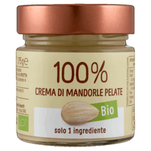 Crema di Mandorle Pelate Tostate 100% Biologica 175g