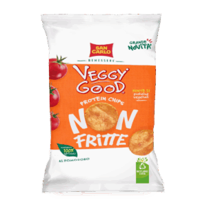 San Carlo Veggy Good Protein Chips Non Fritte al Gusto Pomodoro 65g