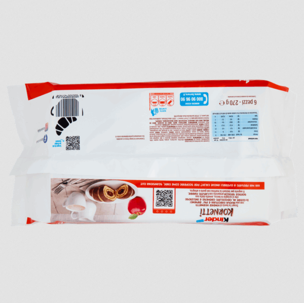 Kinder Kornetti Cornetti con Cioccolato 270g