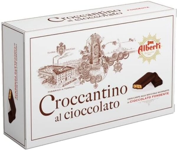 Strega Alberti Croccantini Nocciole e Cioccolato Fondente 300g - immagine 2