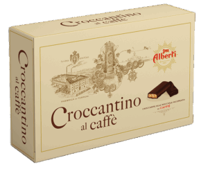 Strega Alberti Croccantini Caffe Nocciole e Cioccolato Fondente 300g