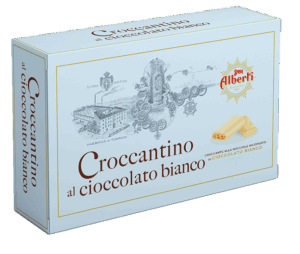 Strega Alberti Croccantini Nocciole e Cioccolato Bianco 300g