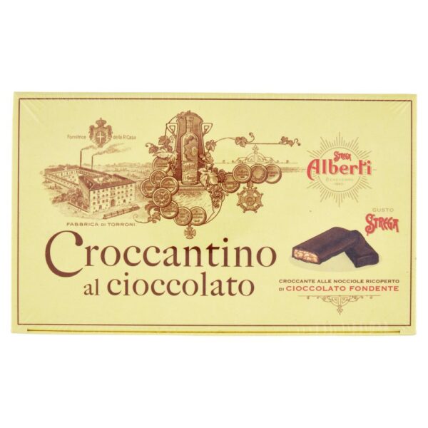 Strega Alberti Croccantini gusto Strega Nocciole e Cioccolato Fondente 300g - immagine 2