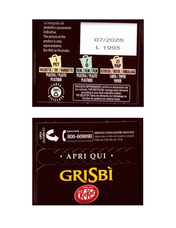 Grisbi Ripieni di Morbida Crema KITKAT 112g - immagine 4