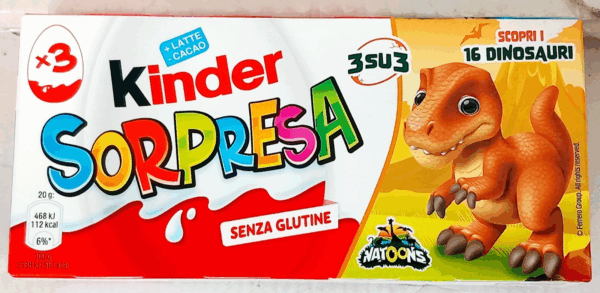 Kinder Sorpresa Natoons 3x20g
