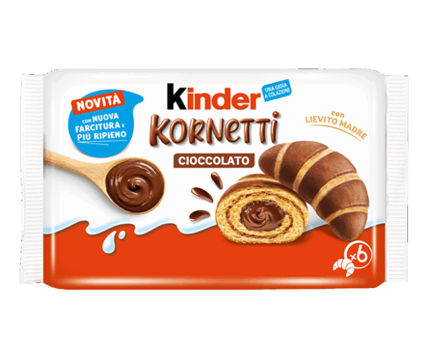 Kinder Kornetti Cornetti con Cioccolato 270g