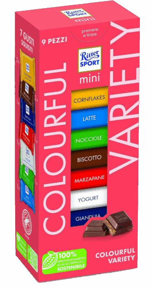 Ritter Sport Colourful Variety 150g