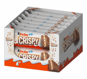 Kinder Crispy Wafer con Cioccolato al Latte Box 14x34g