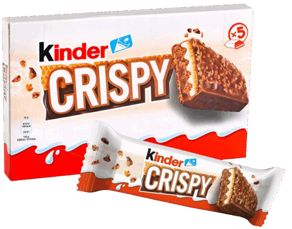 Kinder Crispy Wafer con Cioccolato al Latte 170g