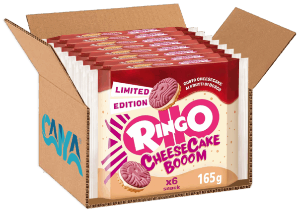 Ringo Biscotti Cheesecake Booom ai Frutti di Bosco 165g - immagine 2