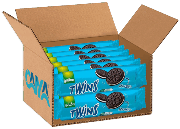 Gullon Twins Sandwich Classico Biscotto Ripieno Tubo 154g box