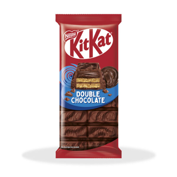 Kit Kat Tavoletta Wafer Double Chocolate Ripieno al Cacao 99g