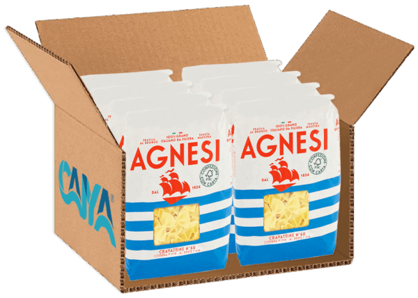 Agnesi Cravattine n°60 Pasta di Grano Duro 500g - immagine 5