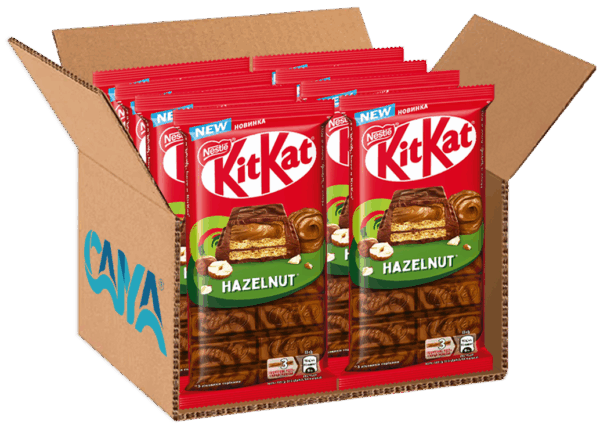 Kit Kat Tavoletta Wafer Hazelnut Ripiena alla Nocciola 99g box