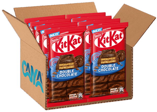 Kit Kat Tavoletta Wafer Double Chocolate Ripieno al Cacao 99g box