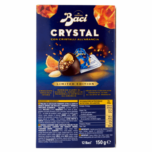 Baci Perugina Crystal Edition Cioccolatini all'Arancia 150g - immagine 3