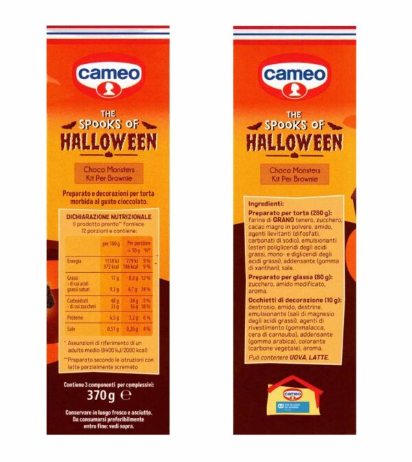 Cameo The Spooks of Halloween, Kit per Brownie 370g - immagine 3