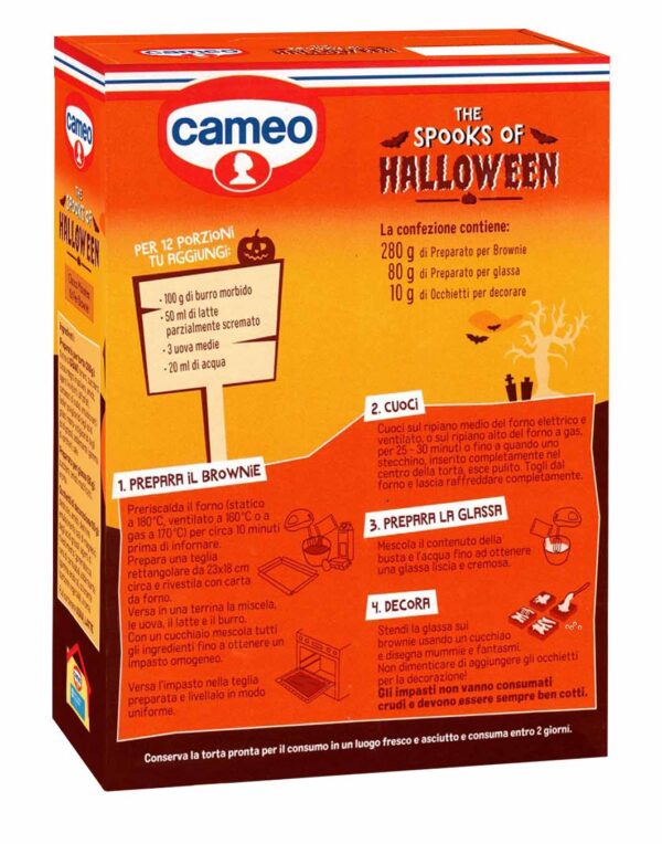 Cameo The Spooks of Halloween, Kit per Brownie 370g - immagine 2