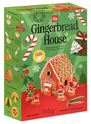Diy Gingerbread House Kit Casetta di Marzapane 765g