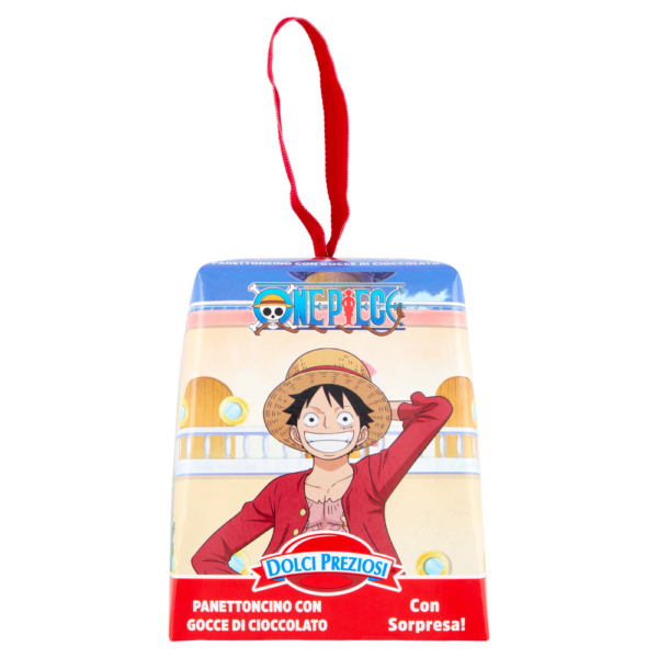 Dolci Preziosi Mini Panettone ONE PIECE con Gocce di Cioccolato 100g - immagine 3