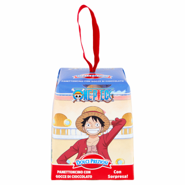 Dolci Preziosi Mini Panettone ONE PIECE con Gocce di Cioccolato 100g - immagine 4