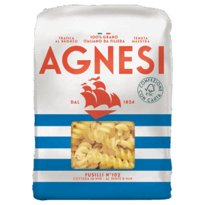 Agnesi Fusilli n°102 Pasta di Grano Duro 500g