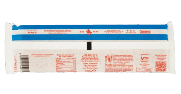 Agnesi Linguine n°10 Pasta di Grano Duro 500g - immagine 2
