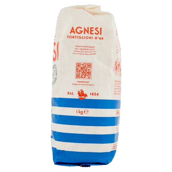 Agnesi Tortiglioni n°46 Pasta di Grano Duro 500g - immagine 4