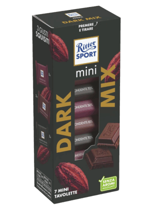 Ritter Sport Dark Mix Mini Tower 150g