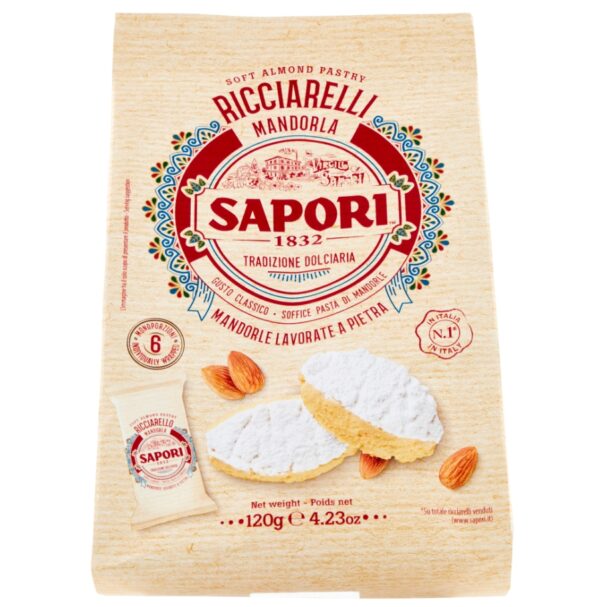 Sapori Ricciarelli Mandorla Busta 120g - immagine 2