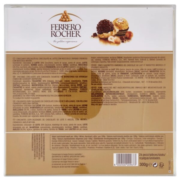 Ferrero Rocher 24 pezzi 300g retro