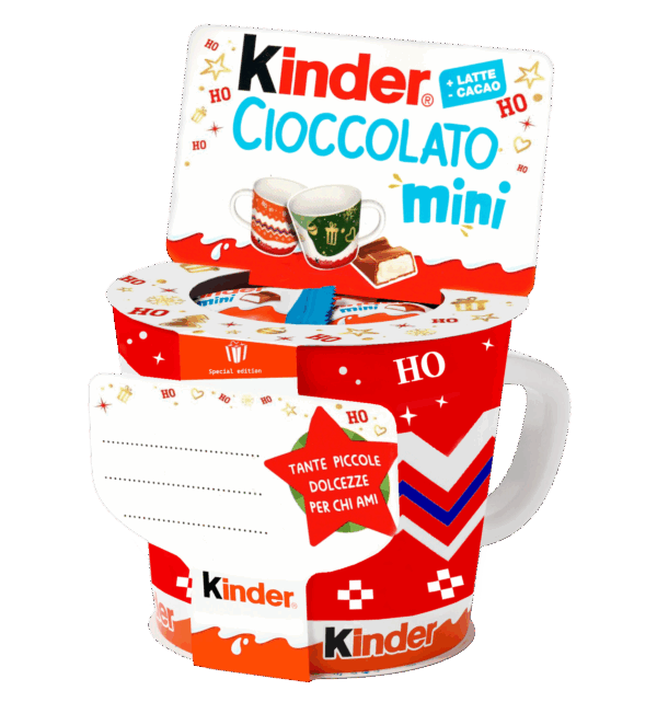 Kinder Cioccolato Mini in Tazza Natalizia 102g (2025)