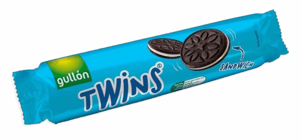Gullon Twins Sandwich Classico Biscotto Ripieno Tubo 154g