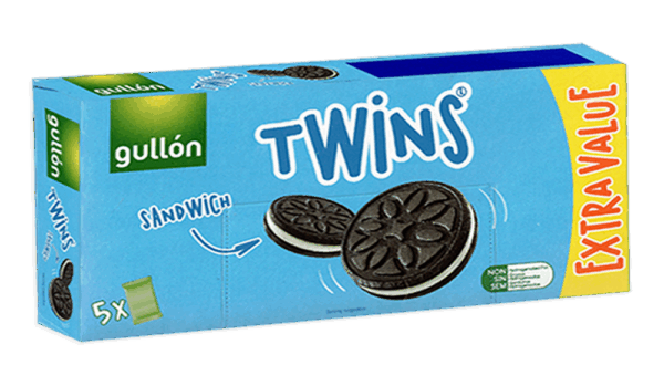 Gullon Twins Sandwich Classico Biscotto Ripieno Scatola 220g