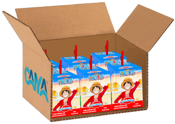 Dolci Preziosi Mini Panettone ONE PIECE con Gocce di Cioccolato 100g - immagine 8