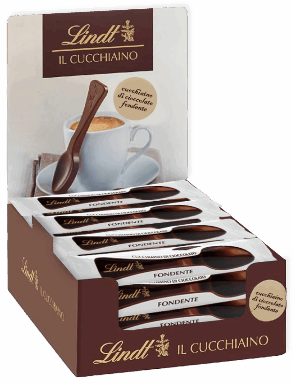 Lindt Cucchiaini di Cioccolato Fondente Box 30x11g