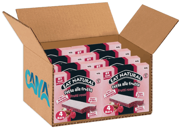 Eat Natural Fette alla Frutta Frutti Rossi 100g - immagine 2