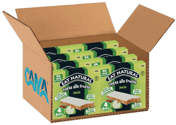 Eat Natural Fetta alla Frutta Mela 100g box