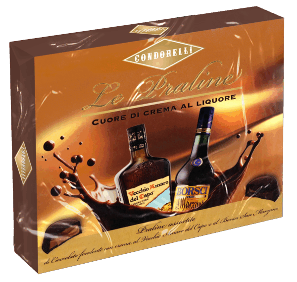 Condorelli Le Praline con Cuore di Crema al Liquore 240g