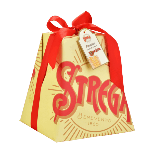 Strega Alberti Pandoro con Crema Liquore Strega 1kg