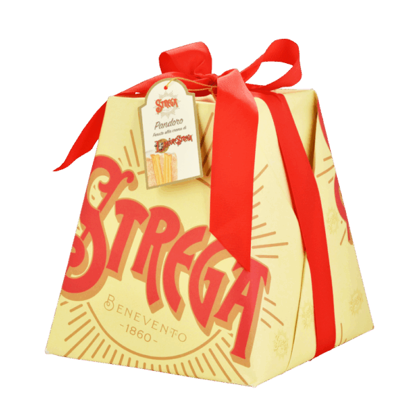 Strega Alberti Pandoro con Crema Liquore Strega 1kg