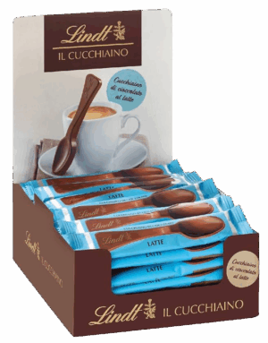 Lindt Cucchiaini di Cioccolato Latte Box 30x11g