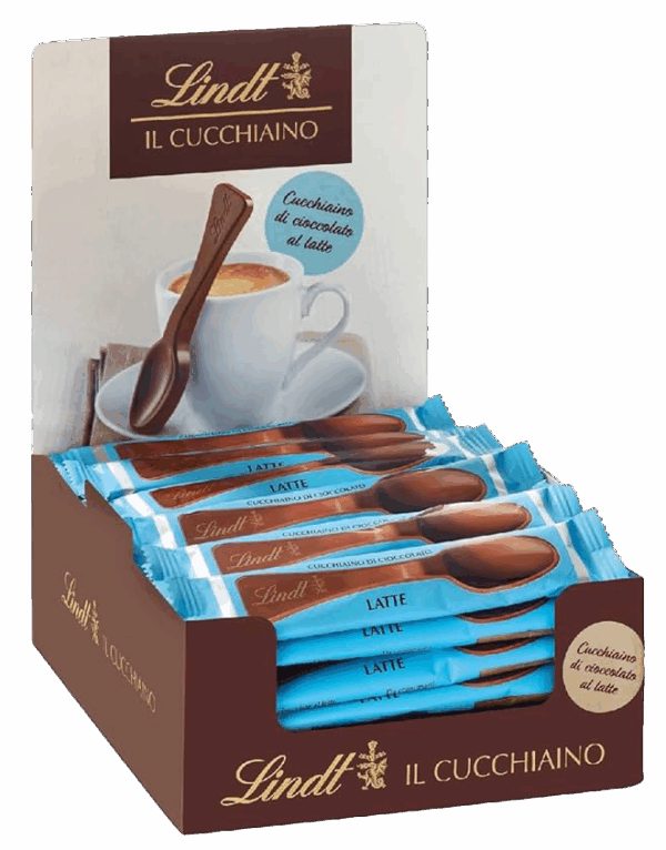 Lindt Cucchiaini di Cioccolato Latte Box 30x11g