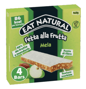 Eat Natural Fetta alla Frutta Mela 100g