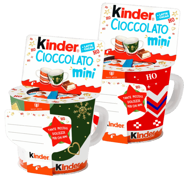 Kinder Cioccolato Mini in Tazza Natalizia 102g (2025)