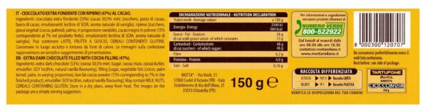 Tartufone Barra Ciocco Noir 150g - immagine 3