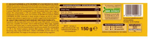 Tartufone Barra Ciocco Nocciola 150g - immagine 3