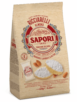 Sapori Ricciarelli Mandorla Busta 120g